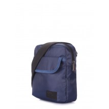 Чоловіча текстильна сумка з ременем на плече POOLPARTY Extreme синя