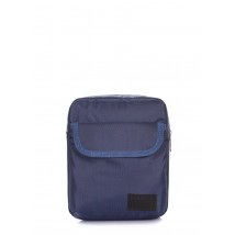Мужская текстильная сумка с ремнем на плечо POOLPARTY Extreme синяя