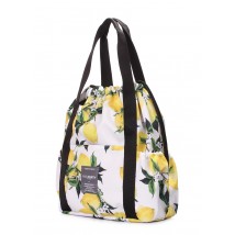 Женская сумка на шнурке POOLPARTY Felicita с лимонами