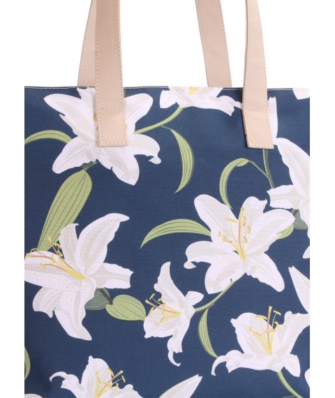 Літня сумка POOLPARTY Flora з ліліями
