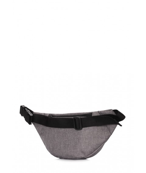 Сумка-бананка POOLPARTY Hip Pack сіра