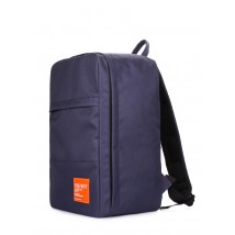 Рюкзак для ручной клади POOLPARTY Hub 40x25x20см Ryanair / Wizz Air / МАУ синий