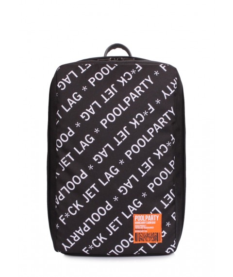Рюкзак для ручной клади POOLPARTY Hub 40x25x20см Ryanair / Wizz Air / МАУ
