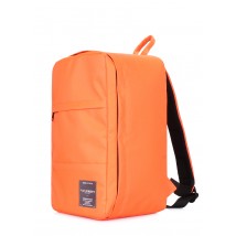 Рюкзак для ручної поклажі POOLPARTY Hub 40x25x20см Ryanair / Wizz Air / МАУ помаранчевий
