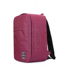 Рюкзак для ручної поклажі POOLPARTY Hub 40x25x20см Ryanair / Wizz Air / МАУ бузковий