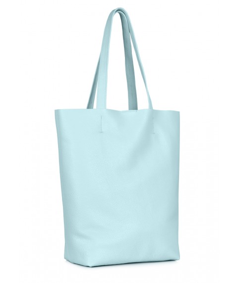 Жіноча шкіряна сумка POOLPARTY Iconic 
iconic-babyblue блакитна