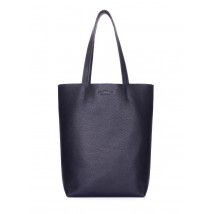 Женская кожаная сумка POOLPARTY Iconic синяя