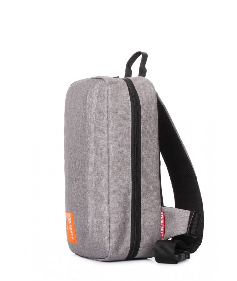 Gray backpack - slingpack Jet
