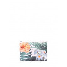 Keep wallet in tropical print