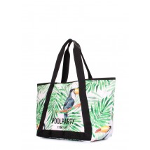 Літня сумка POOLPARTY Laguna з тропічним принтом