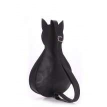Women's leather backpack POOLPARTY Cat