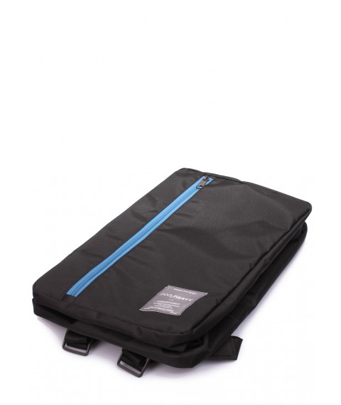 Рюкзак для ручної поклажі POOLPARTY Lowcost 40x25x20см Ryanair / Wizz Air / МАУ чорний