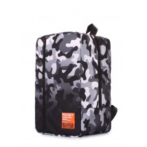 Рюкзак для ручной клади POOLPARTY Lowcost 40x25x20см Ryanair / Wizz Air / МАУ камуфляжный
