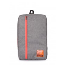 Рюкзак для ручної поклажі POOLPARTY Lowcost 40x25x20см Ryanair / Wizz Air / МАУ сірий