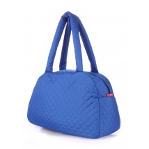 Стьобана сумка-саквояж POOLPARTY синя