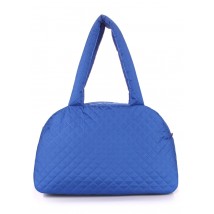 Стеганая сумка-саквояж POOLPARTY синяя