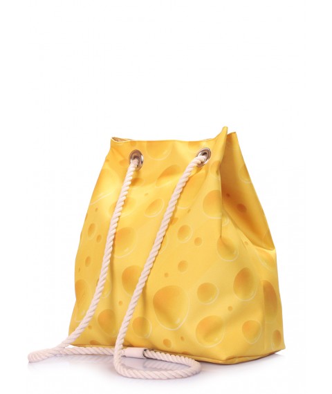 Летний рюкзак POOLPARTY Pack с сырным принтом