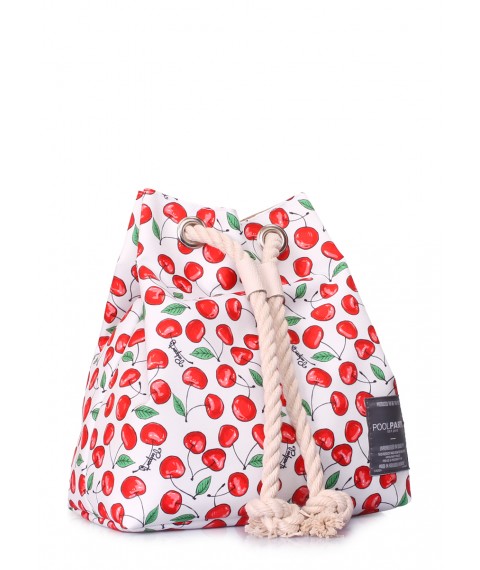 Летний рюкзак POOLPARTY Pack с черешнями