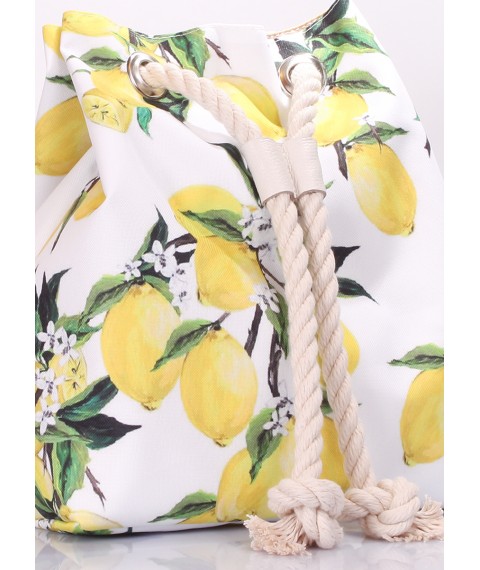 Літній рюкзак POOLPARTY Pack з лимонами