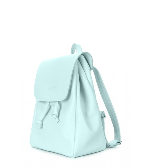 Drawstring leather backpack POOLPARTY Paris