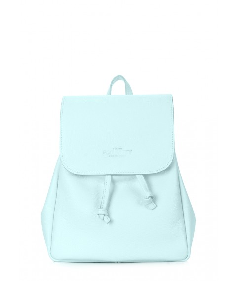 Drawstring leather backpack POOLPARTY Paris