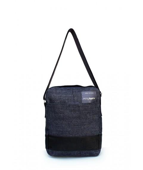 Men's POOLPARTY denim bag with belt