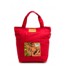 Бавовняна жіноча сумка POOLPARTY Superbag червона
