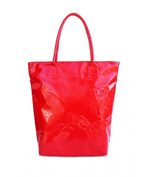 Жіноча лакова сумка POOLPARTY червона