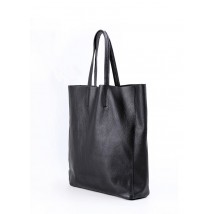 Жіноча шкіряна сумка POOLPARTY City чорна