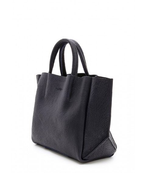 Женская кожаная сумка POOLPARTY Soho черная