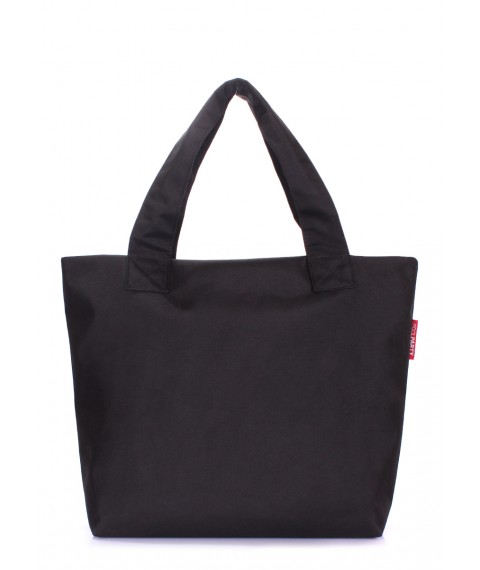 Жіноча текстильна сумка POOLPARTY чорна