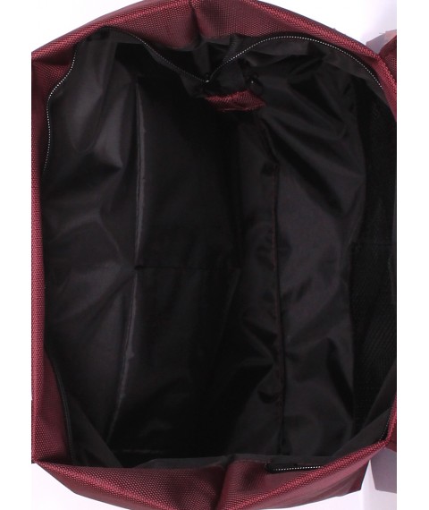 Женская текстильная сумка POOLPARTY Razor бордовая