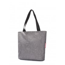 Женская текстильная сумка POOLPARTY Select серая
