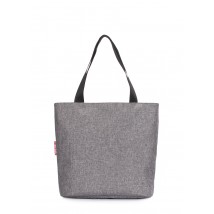 Жіноча текстильна сумка POOLPARTY Select серая сіра