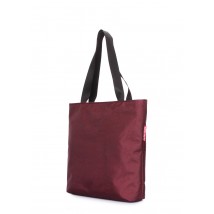 Женская текстильная сумка POOLPARTY Select бордовая