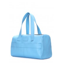 Шкіряна сумка POOLPARTY Sidewalk блакитна