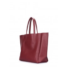 Жіноча шкіряна сумка POOLPARTY Soho Mini бордова