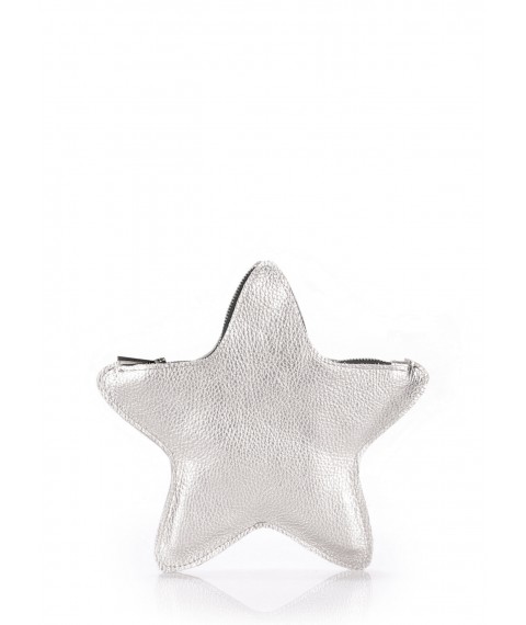 Leather cosmetic bag POOLPARTY STAR