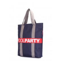 Повседневная текстильная сумка POOLPARTY Today синяя