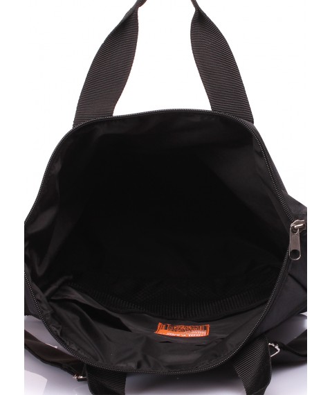 Багатофункціональний рюкзак-сумка POOLPARTY Walker чорний