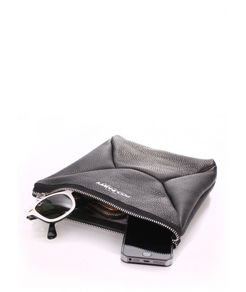 POOLPARTY THE X leather cosmetic bag