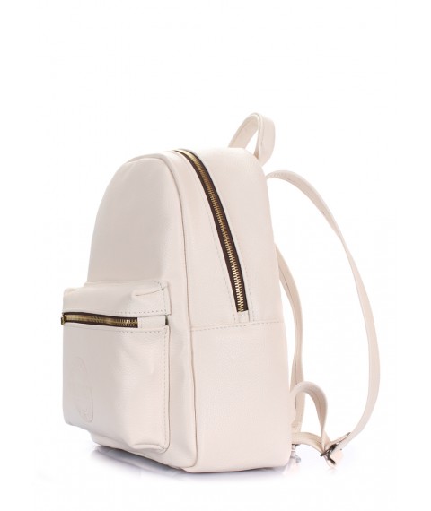 Women's leather backpack POOLPARTY Xs