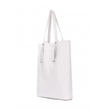 POOLPARTY Angel white leather bag