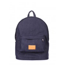 Denim backpack POOLPARTY