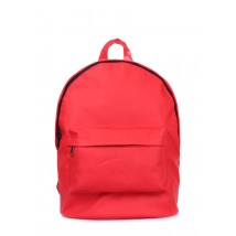 PU leather POOLPARTY backpack