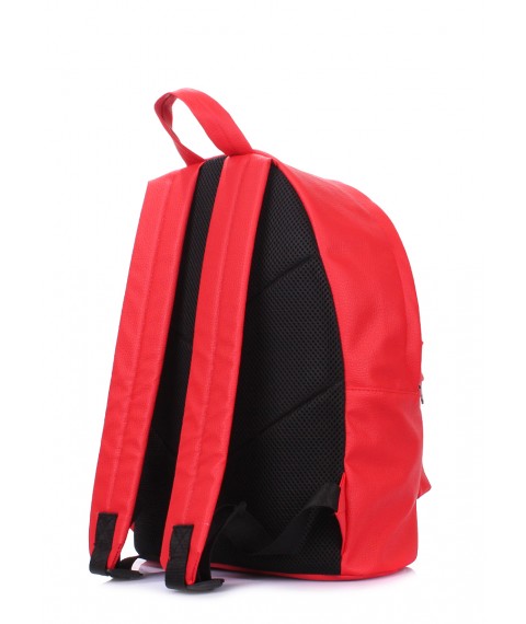 PU leather POOLPARTY backpack