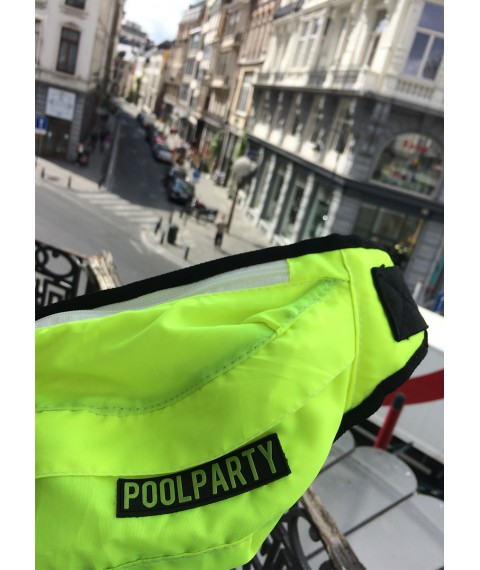 Неоновая сумка на пояс POOLPARTY Bumbag