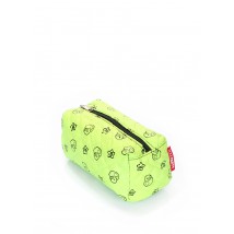 Light green cosmetic bag with ducks POOLPARTY