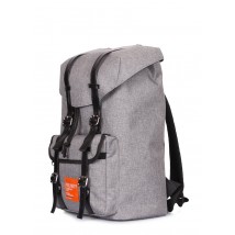 Gray Hipster Straps Backpack