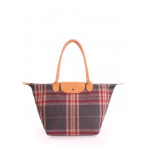 Checkered bag POOLPARTY with flap